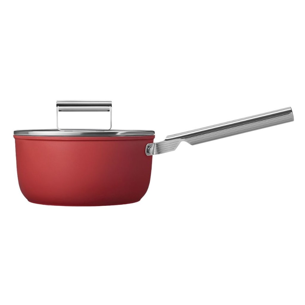 Stielkasserolle CKFS2011RDM 20 cm, rot, Smeg