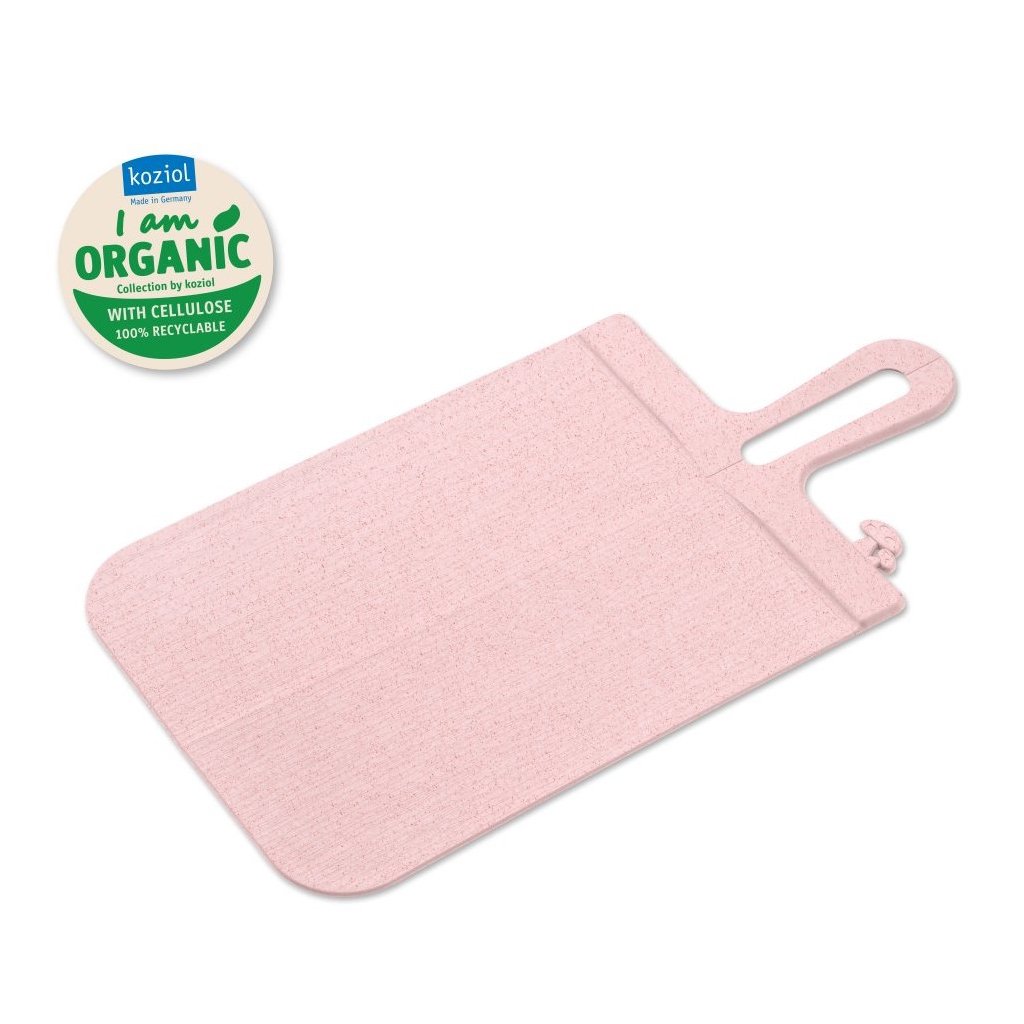 Schneidebrett SNAP L, klappbar, Organic Pink, Koziol