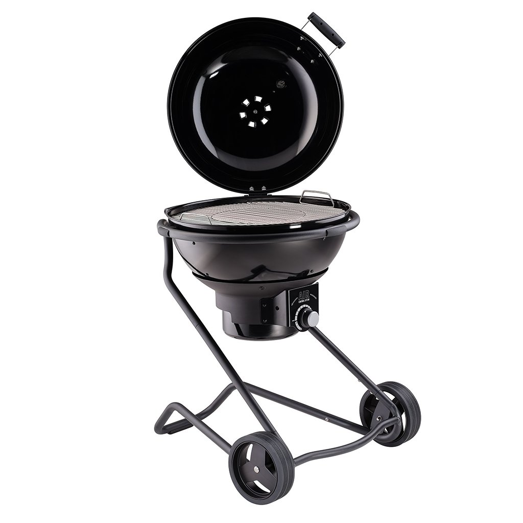 Holzkohlegrill Kugelgrill Nr.1 Air F60, schwarz, Rösle