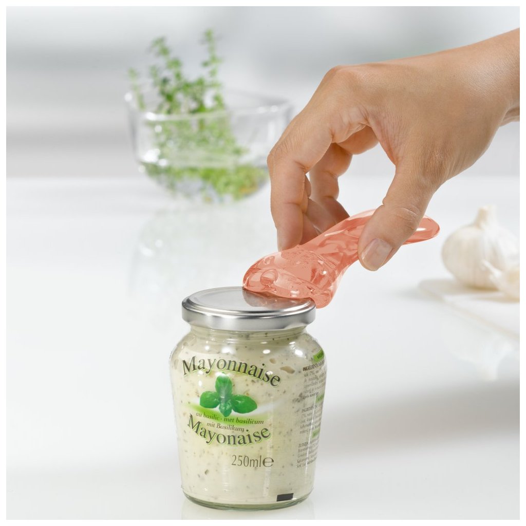 Glasöffner TOM Koziol transparentes Grün (an Eukalyptus erinnernd)