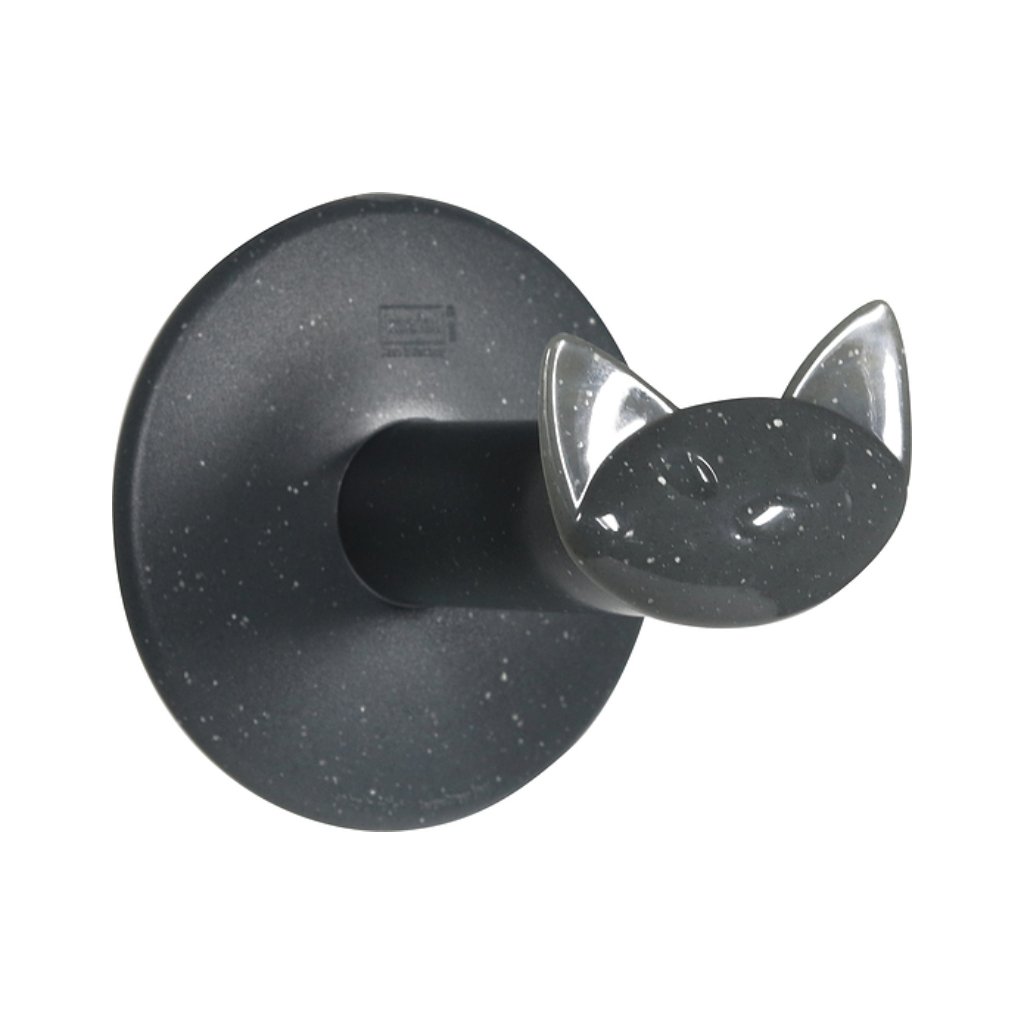 WC-Rollenhalter MIAOU 12,7 cm, Natur Grau, Koziol
