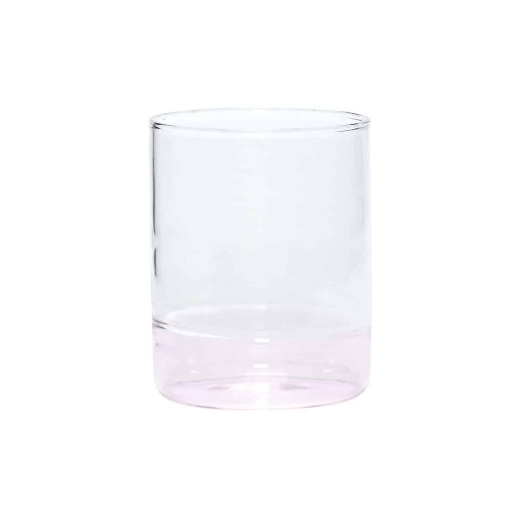 Trinkglas KIOSK 380 ml, rosa, Hübsch
