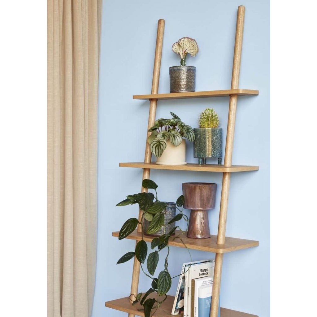 Blumentopf PLINTH, 2er-Set, braun, Keramik, Hübsch