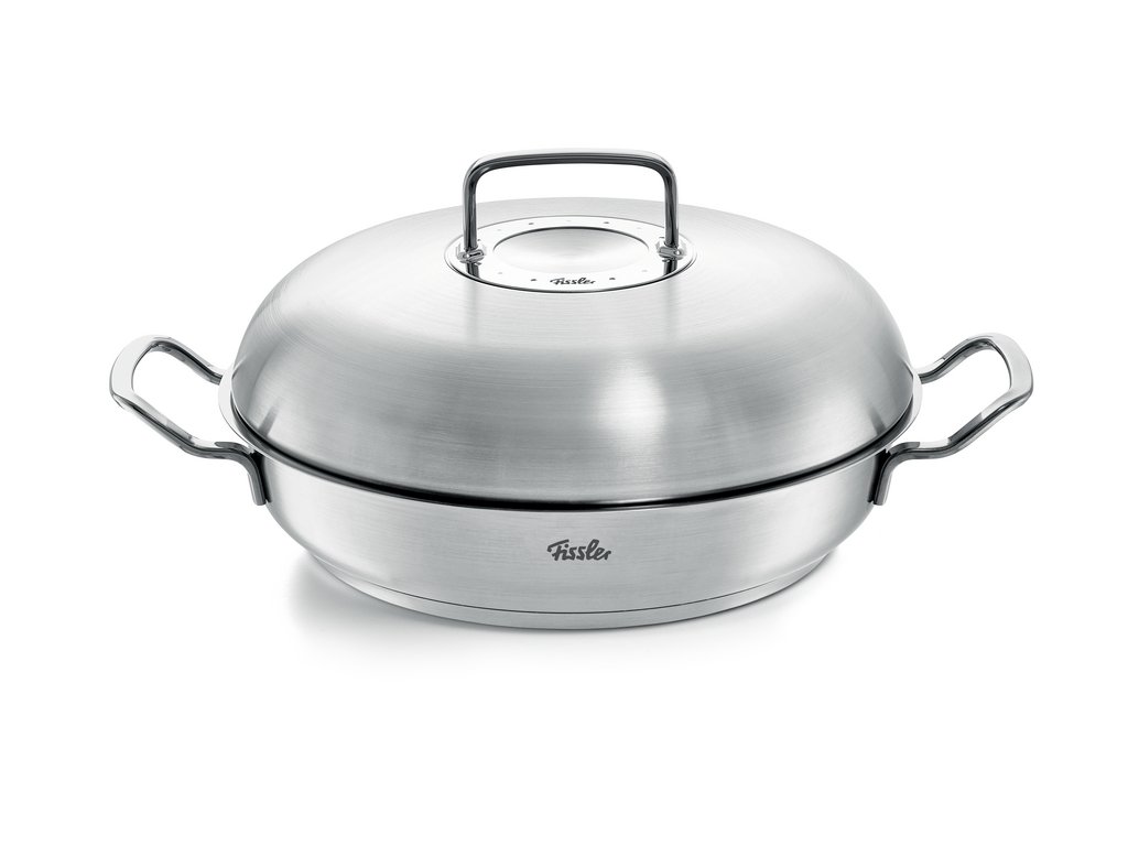 Servierpfanne PURE PROFI COLLECTION 28 cm, Hochraumdeckel, Fissler