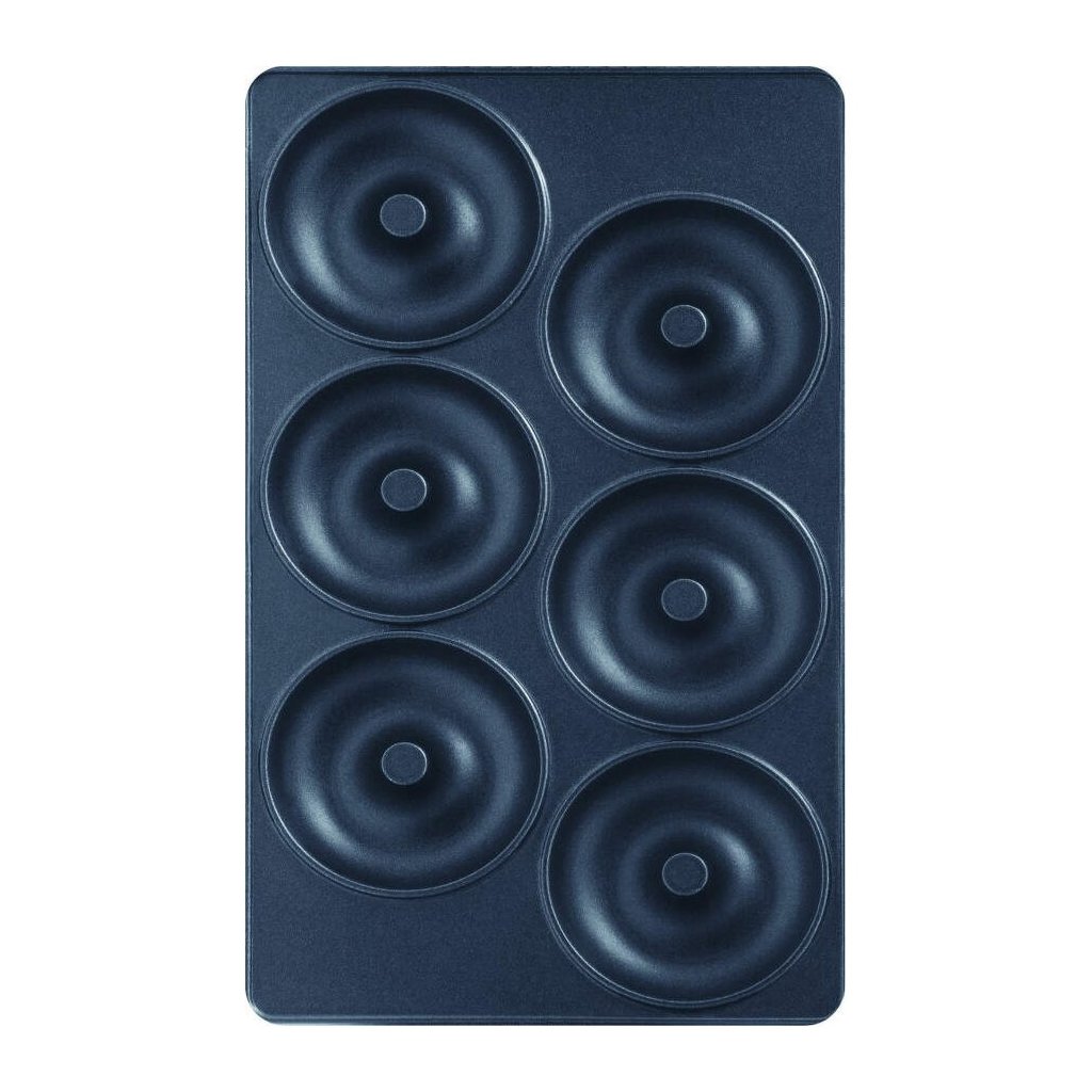 Donut Platte für Sandwich- und Waffeleisen SNACK COLLECTION XA801112, 2er-Set, Tefal