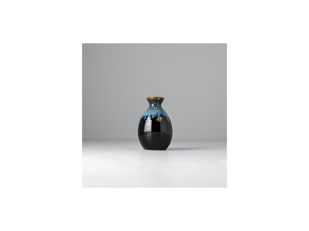 Sake Flasche BLUE DRIP 350 ml, MIJ