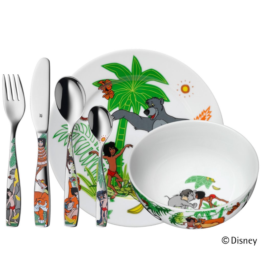 Kinder Geschirrset THE JUNGLE BOOK, 6-teilig, WMF