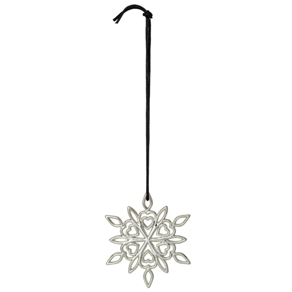 Weihnachtsschmuck FROSTFLOWER 7 cm, Silber, Rosendahl