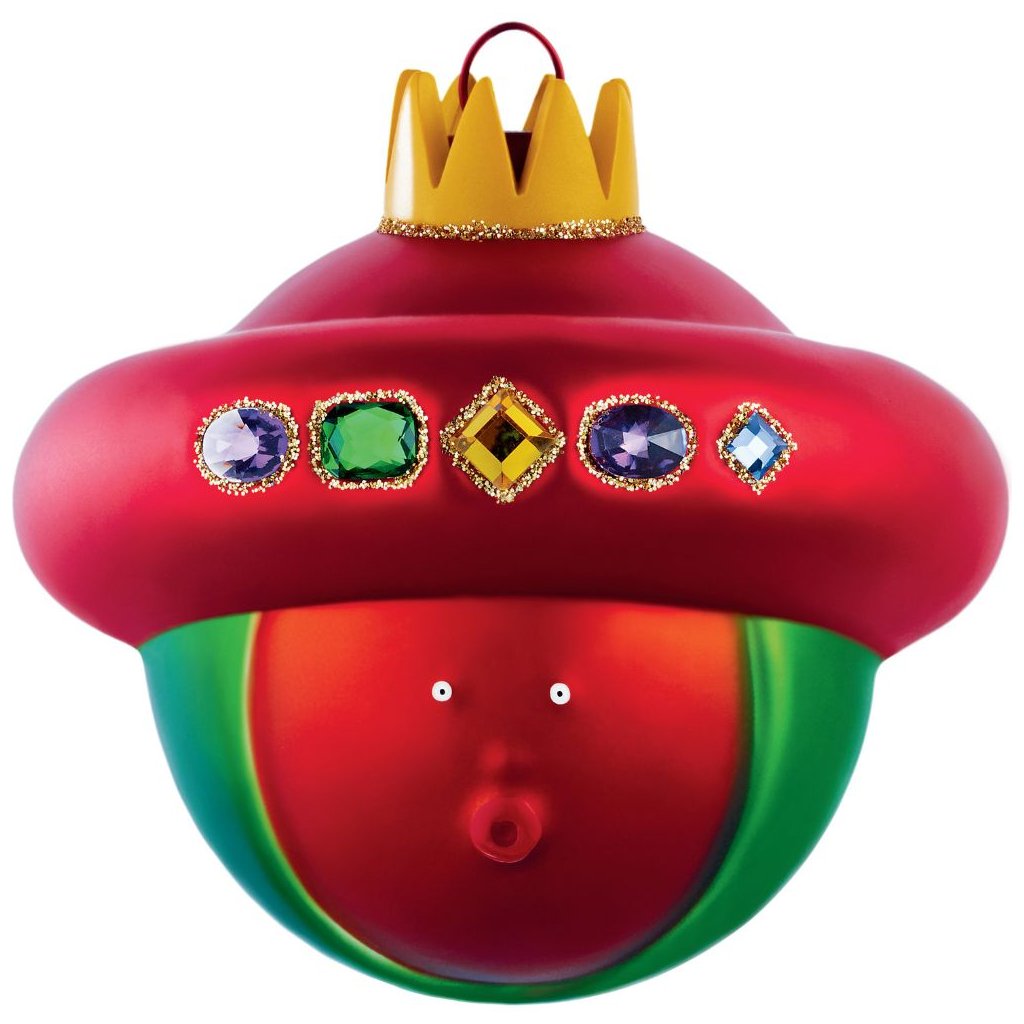 Weihnachtskugel BALDASSARRE rot, Alessi kulina.at