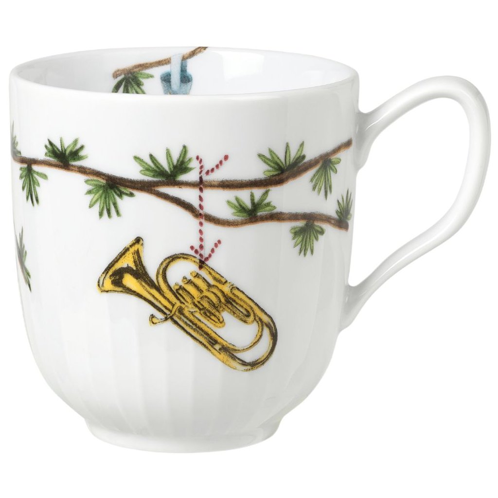 Weihnachtstasse HAMMERSHOI 2022, 330 ml, weiß, Kähler