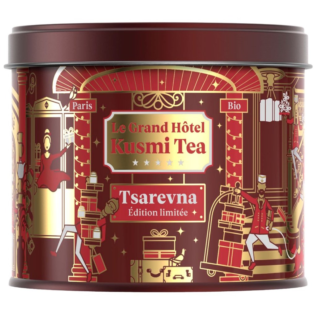 Schwarzer Tee TSAREVNA 120 g Loser Tee Dose, Kusmi