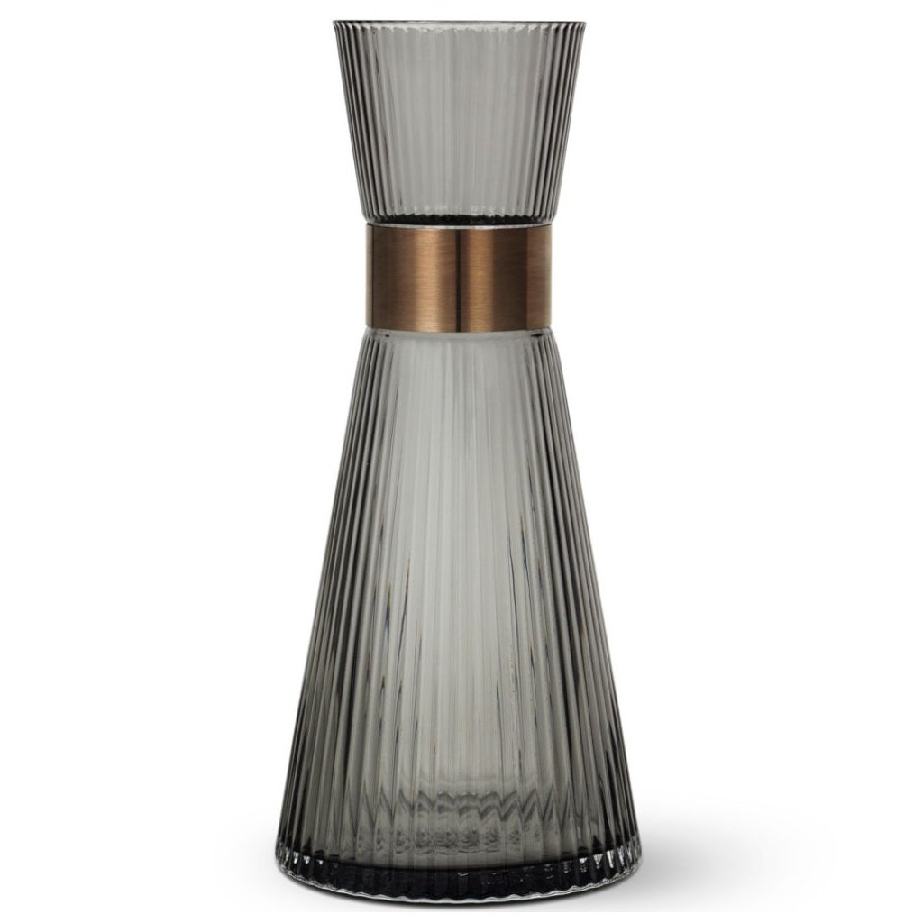 Wasserkaraffe NOUVEAU 1 l, Smoke, Rosendahl