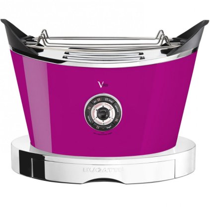 Toaster VOLO 32 cm, lila, Edelstahl, Bugatti