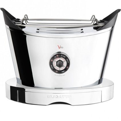 Toaster VOLO 32 cm, Silber, Edelstahl, Bugatti