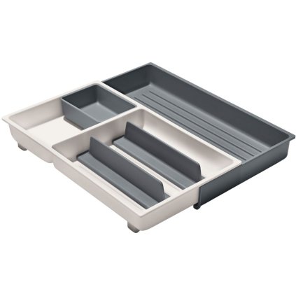 Besteck-Organizer GOOD GRIPS 41 cm, grau, Kunststoff, OXO