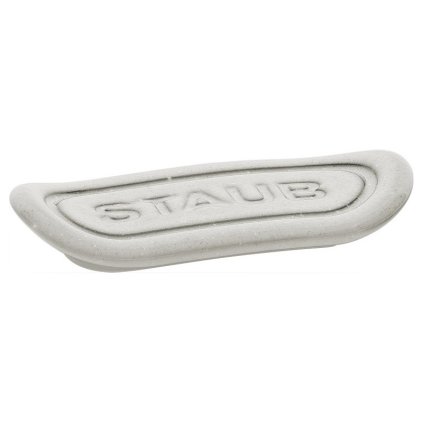 Besteckhalter, 4er-Set, grau, Keramik, Staub