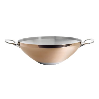 Kupfer Wok auf Induktion o 32 cm Prima Matera de Buyer
