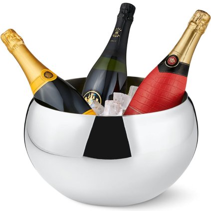 Champagnerkühler NIZZA Philippi 30 cm silberfarben