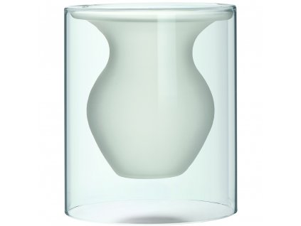 Vase ESMERALDA 15,5 cm, weiß, Philippi