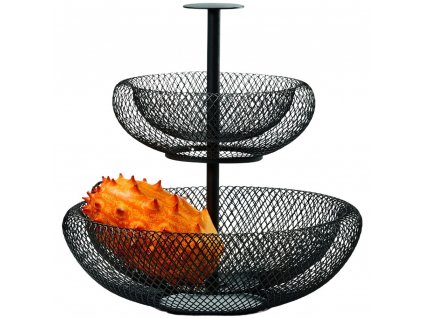 Etagere MESH 30 cm, schwarz, Philippi