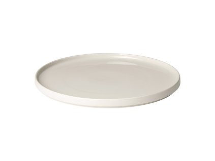 Servierplatte PILAR 32 cm, hellgrau, Blomus