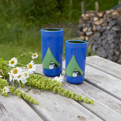 Thermobecher TO GO CLICK MOOMIN 200 ml, blau, Stelton