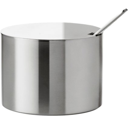 Zuckerdose ARNE JACOBSEN 200 ml, Silber, Stelton