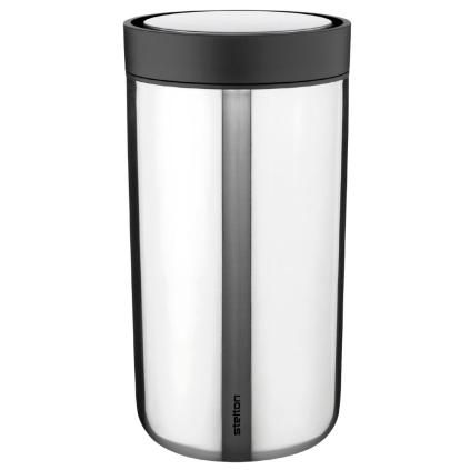 Isolierbecher TO GO CLICK 200 ml, silber, Stelton