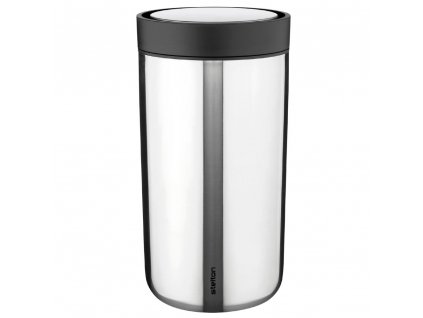Thermobecher TO GO CLICK 200 ml, Silber, Stelton