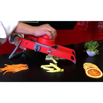 Mandoline SWING PLUS, rot, de Buyer