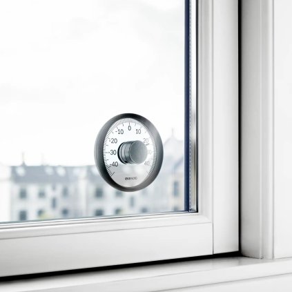 Außenthermometer, schwarz, Eva Solo