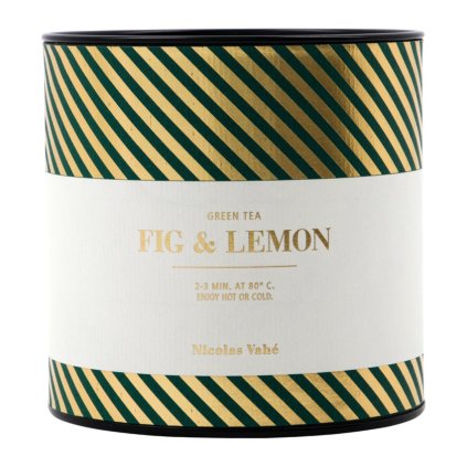 Grüner Tee FIG & LEMON 100 g loser Blatttee, Nicolas Vahé