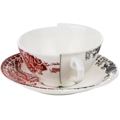 Teetasse mit Untertasse HYBRID ZORA, Seletti