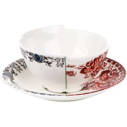 Teetasse mit Untertasse HYBRID ZORA, Seletti