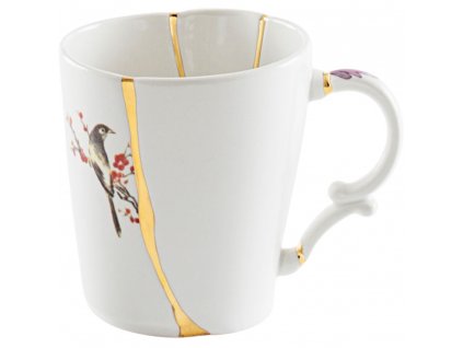 Becher KINTSUGI 3 weiß, Seletti