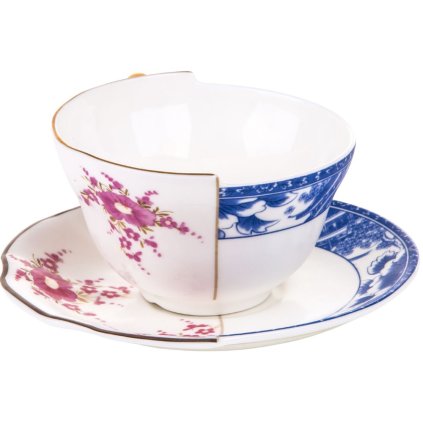 Teetasse mit Untertasse HYBRID ZENOBIA, Seletti