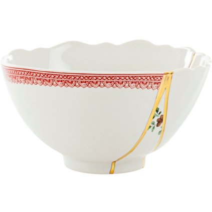 Servierschale KINTSUGI 1 11,5 cm, weiß, Seletti