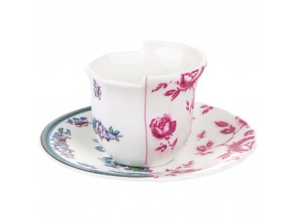 Kaffeetasse mit Untertasse HYBRID LEONIA, Seletti