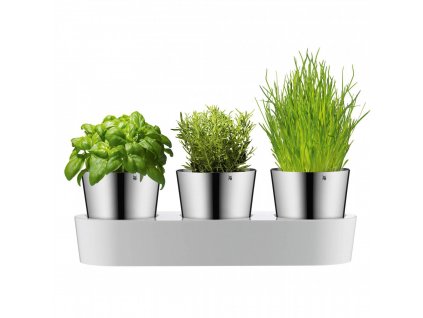 Selbstbewässernder Blumentopf GOURMET HERB GARDEN, 3er-Set, WMF