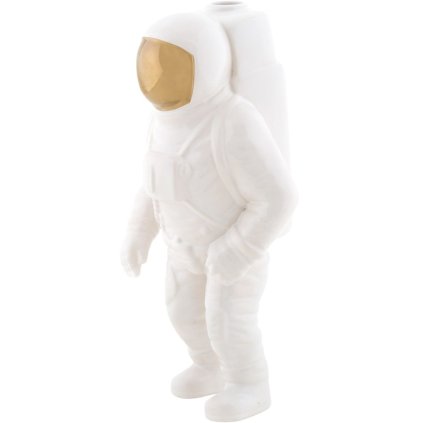 Vase COSMIC DINER STARMAN 28 cm, weiß, Seletti