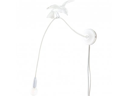 Wandlampe SPARROW CRUISING 100 cm, weiß, Seletti