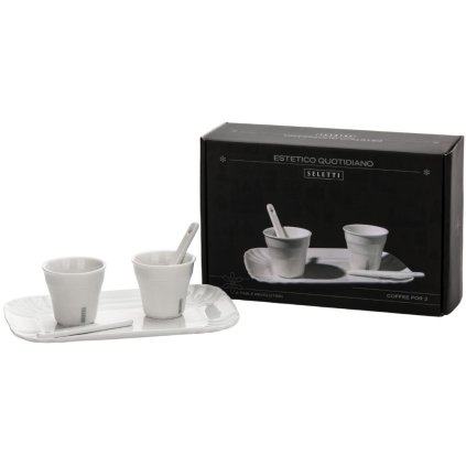 Espresso Set ESTETICO QUOTIDIANO 5-teilig, Seletti