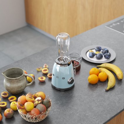 Smoothie-Maker 50'S STYLE PBF01PBEU, pastellblau, Smeg