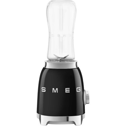 Smoothie-Maker 50'S STYLE PBF01BLEU, schwarz, Smeg