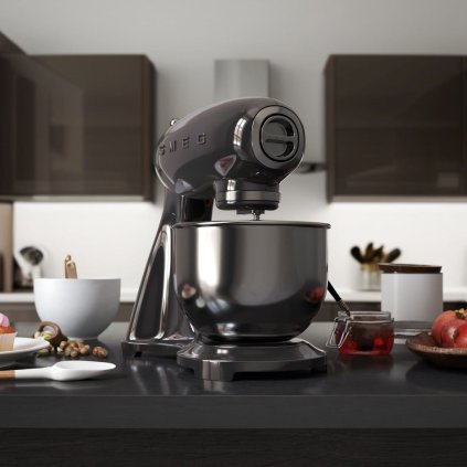 Küchenmaschine 50'S STYLE F03GREU, grau, Smeg
