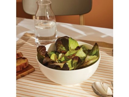 Salatschale ALL-TIME 3,15 l, 24 cm, weiß, Alessi