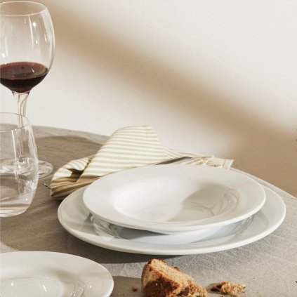 Suppenteller PLATEBOWLCUP 22 cm, weiß, Alessi