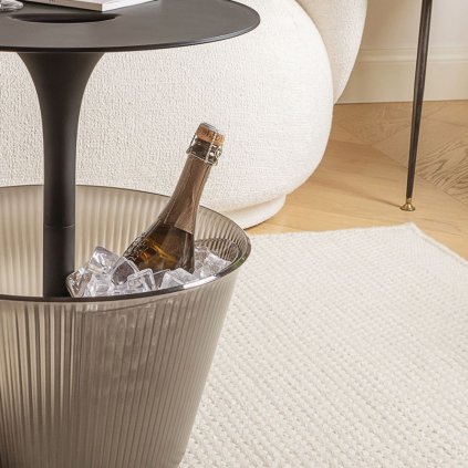 Flaschenkühler für PICK-UP Beistelltisch, grau, Alessi