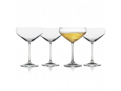 Champagnerglas JUVEL, 4er-Set, 340 ml, Lyngby Glas