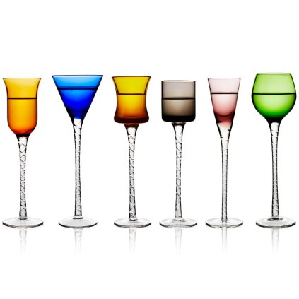 Schnapsglas LONDON, 6er-Set, Lyngby Glas